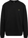 Lyle & Scott Tröja Plussize Sweater Svart ML424VOGX-Z865