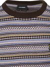 Lyle & Scott Pullover Crewneck Fairisle Ebony Product / Detail
