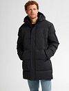 Petrol Parka Vermont Noir Model / Voorkant