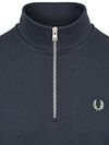 Fred Perry halvzip-trøje Mørkeblå Product / Detail