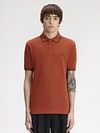 Fred Perry Polo Tipped M3600 Brique 81C Model / Voorkant