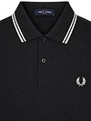 Fred Perry Polo Tipped M3600 Grijs 89C