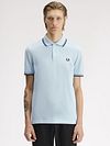 Fred Perry Polo Twin Tipped M3600 Blue 96A Model / Voorkant