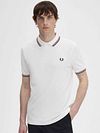 Fred Perry Polo M3600 Off White T60 Model / Voorkant
