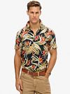 Superdry Shirt Print Hawaiian Bird of paradise Model / Voorkant