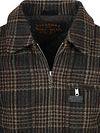 Superdry Overshirt Wool Blend Checks Brown Product / Detail