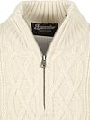Superdry Half Zip Pullover Jacob Cable Ecru Product / Detail