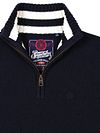 Superdry Knit Half Zip Cotton Jumper Navy Product / Detail