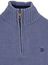 Superdry Knit Half Zip Cotton Jumper Blue Product / Detail