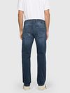 MAC Jeans Driver Pants Blau H787 Model / Detail