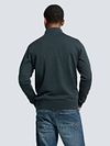 Maglione half zip No Excess blu navy Model / Achterkant