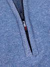 Maglione half zip NZA Christopher Melange Soft Blue Product / Detail
