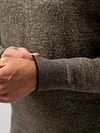 Maglione State of Art con colletto polo beige Model / Detail