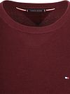 Maglione Tommy Hilfiger Structure Bordeaux Product / Detail