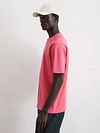Marc O'Polo Heavy T-Shirt Rosa Model / Zijkant