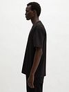Marc O'Polo Heavy Camiseta Navy Model / Zijkant