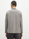 Marc O'Polo Longsleeve Heavy Poloshirt Graphite Dust