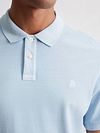 Marc O'Polo Polo Coton Bio Bleu Model / Detail