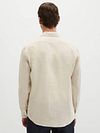 Marc O'Polo Shirt Linen Ecru Model / Achterkant
