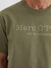 Marc O'Polo T-shirt Logo Mörkgrön Model / Detail
