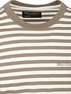 Marc O'Polo T-shirt Stripes Kaki Product / Detail