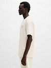 Marc O'Polo T-skjorte Backprint Hvit Model / Zijkant