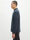 Marc O'Polo Longsleeve Heavy Poloshirt Peppercorn Grey