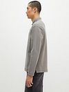 Marc O'Polo Longsleeve Heavy Poloshirt Graphite Dust