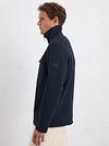 Marc O'Polo Scuba Interlock Overshirt Navy Model / Zijkant