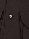 Profuomo Chemise Brushed Twill Marron