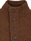 Barbour Sweater Mocker Laine Marron
