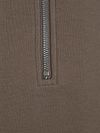 Suitable Scuba Pull Demi-Zip Taupe