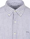 McGregor Camicia Lino Righe Indigo Product / Detail