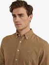 McGregor Chemise Flanel Melanger Camel Model / Detail