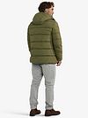 McGregor Jacke Hooded Puffer Grün Model / Achterkant