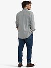 McGregor Koszula Flanelowa Melanżowa Grey Model / Achterkant