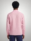 McGregor Overhemd Cotton Linen Roze Model / Voorkant