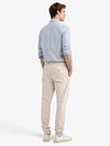 McGregor Overhemd Oxford Streep Blauw Model / Achterkant