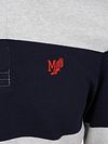 McGregor polo rugby a righe blu navy e grigio Product / Detail