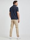 McGregor Piqué Poloshirt Navy Model / Achterkant