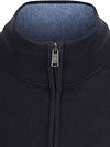 McGregor Pull Half-Zip Cotton Cashmere Marine Product / Detail