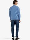 McGregor Pullover Merino Wool V-Neck Ice Blue Model / Achterkant
