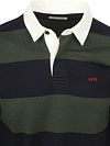 McGregor Rugbyshirt Streep Navy Olive Product / Detail