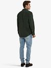 McGregor Shirt Corduroy Olive Green Model / Achterkant