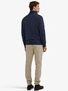 McGregor Sweater Half Zip Marine Model / Achterkant