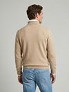 McGregor Vest Cotton Cashmere Sand Model / Achterkant