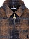 Barbour International Overshirt Oswald Navy Camel