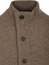 Barbour Zip Vest Wol Bruin Product / Detail