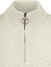 Barbour Pullover Half Zip Greige Product / Detail