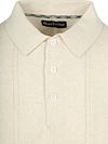 Barbour Wellburn Knitted Polo Ecru Product / Detail